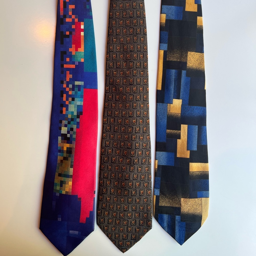 3pk assorted ties